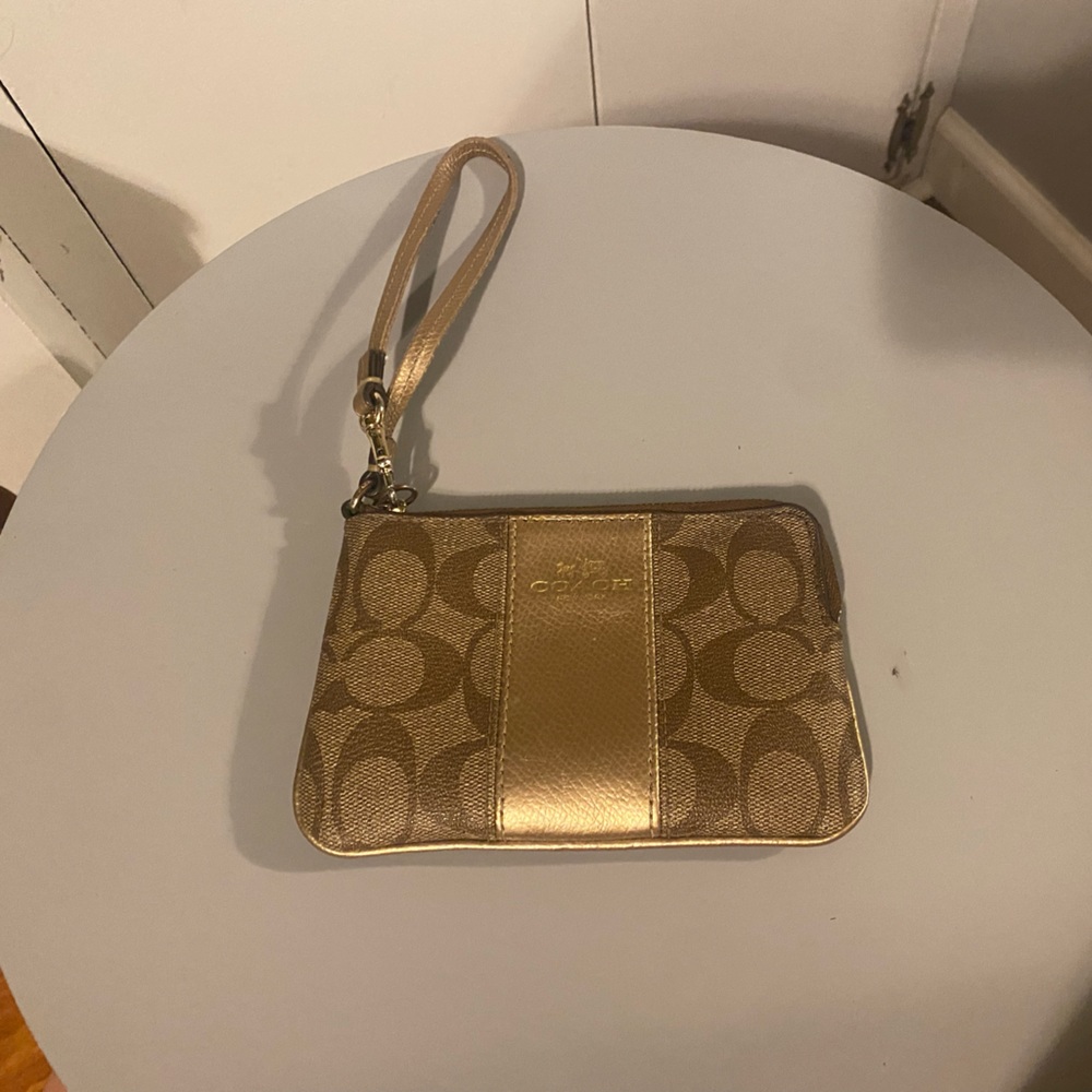 COACH wristlet